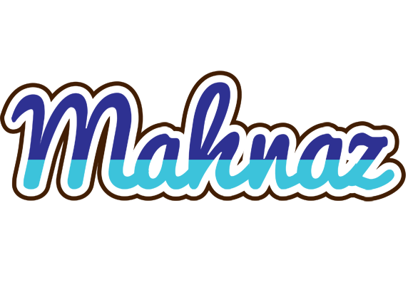 Mahnaz raining logo