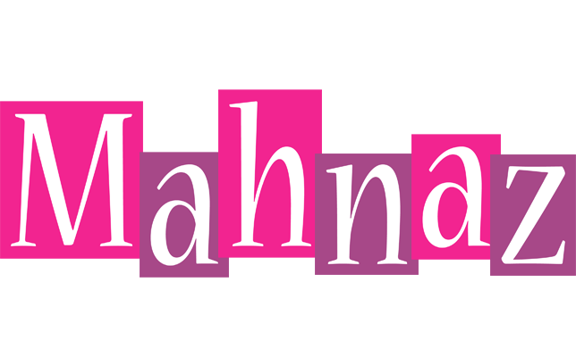 Mahnaz whine logo