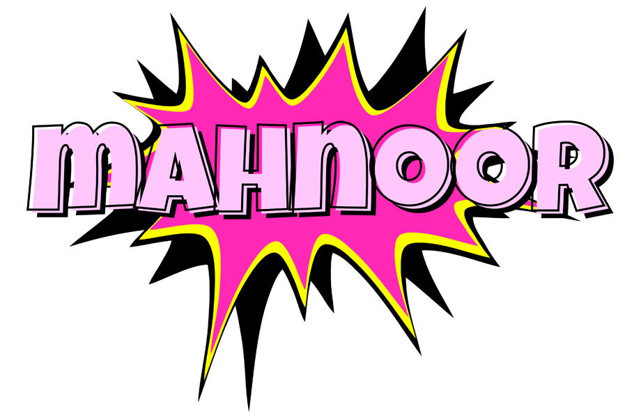Mahnoor badabing logo