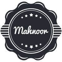 Mahnoor badge logo