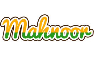 Mahnoor banana logo