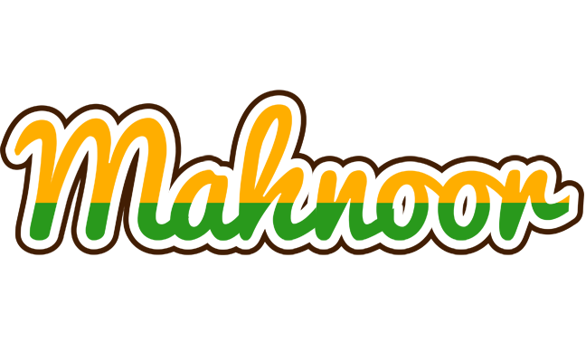 Mahnoor banana logo