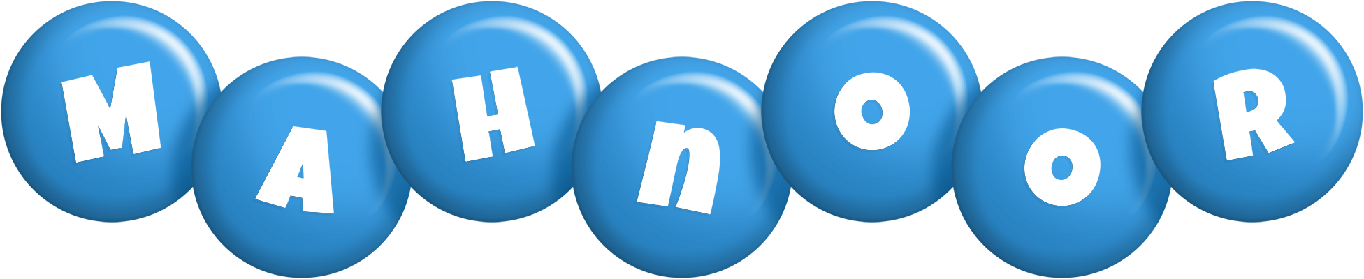 Mahnoor candy-blue logo