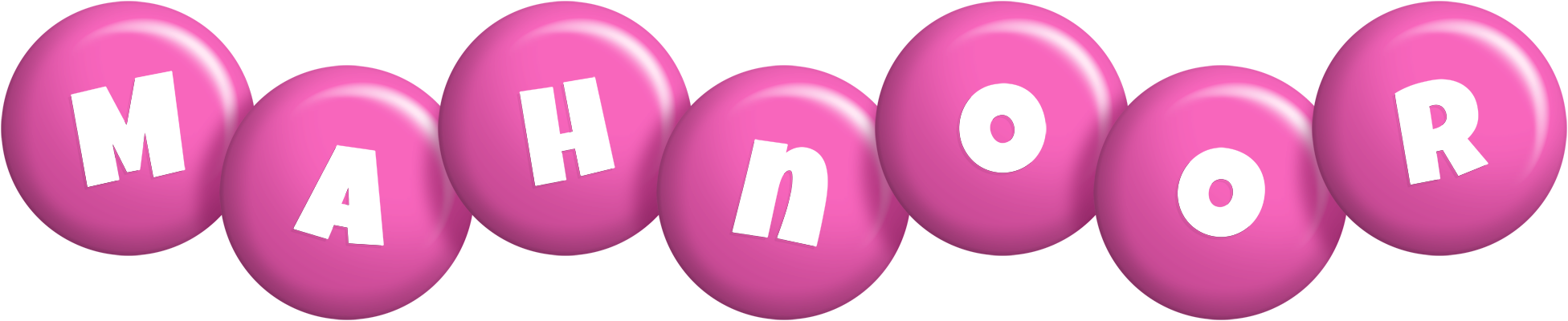 Mahnoor candy-pink logo