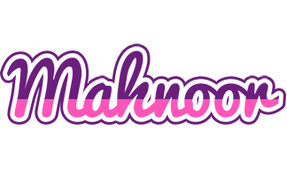 Mahnoor cheerful logo