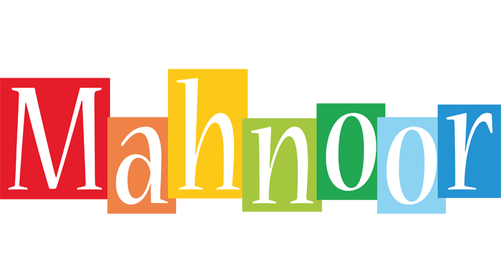 Mahnoor colors logo