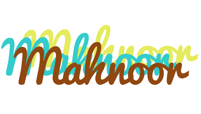 Mahnoor cupcake logo