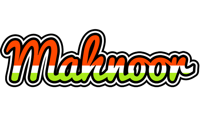 Mahnoor exotic logo