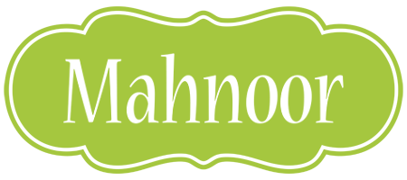 Mahnoor family logo