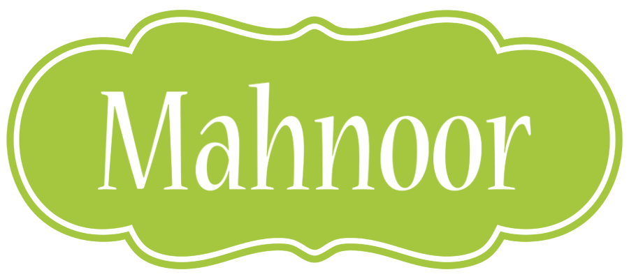 Mahnoor family logo