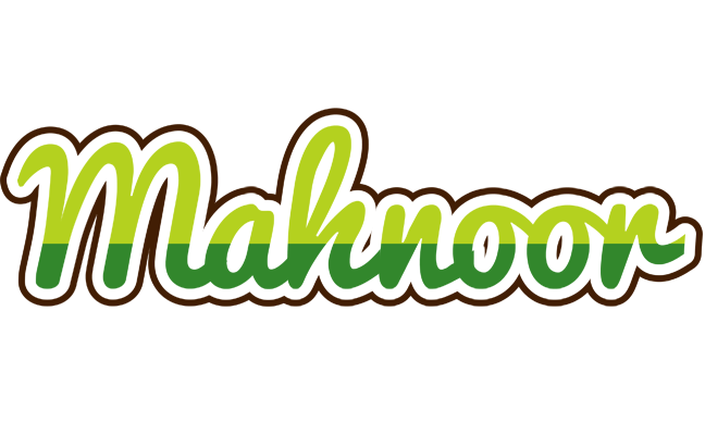 Mahnoor golfing logo