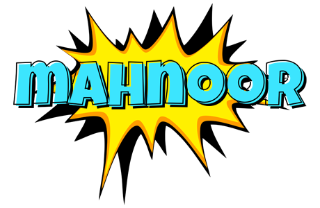 Mahnoor indycar logo