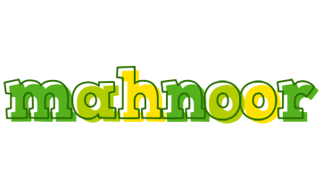 Mahnoor juice logo