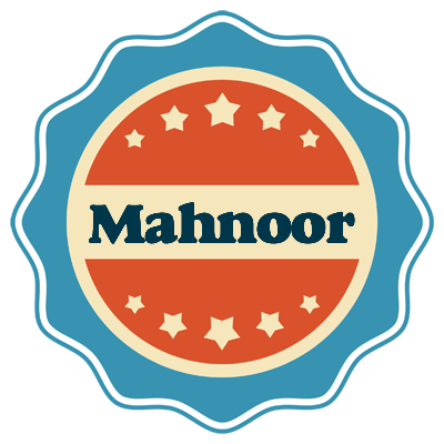 Mahnoor labels logo
