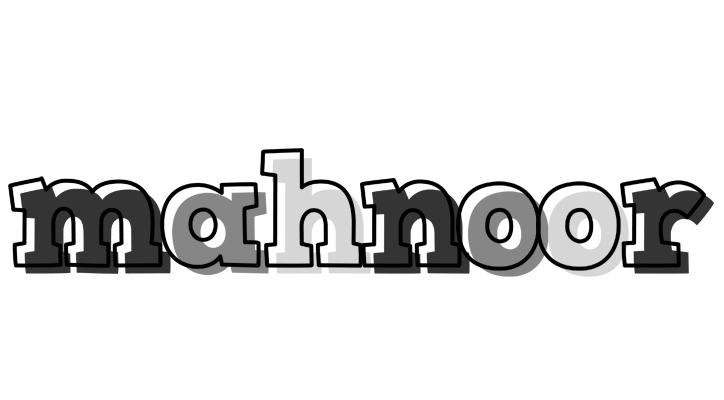 Mahnoor night logo