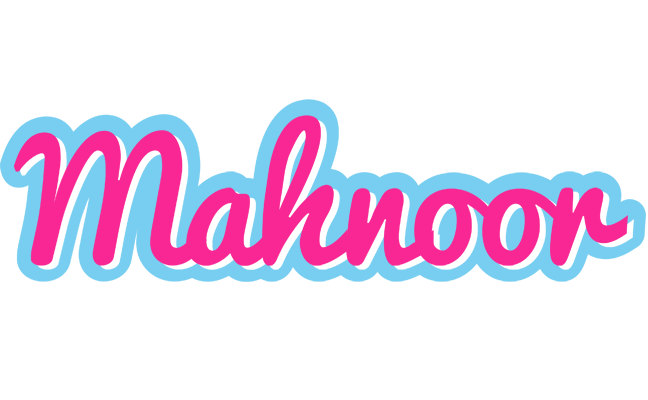 Mahnoor popstar logo