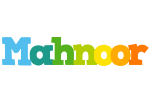 Mahnoor rainbows logo