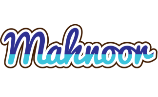 Mahnoor raining logo