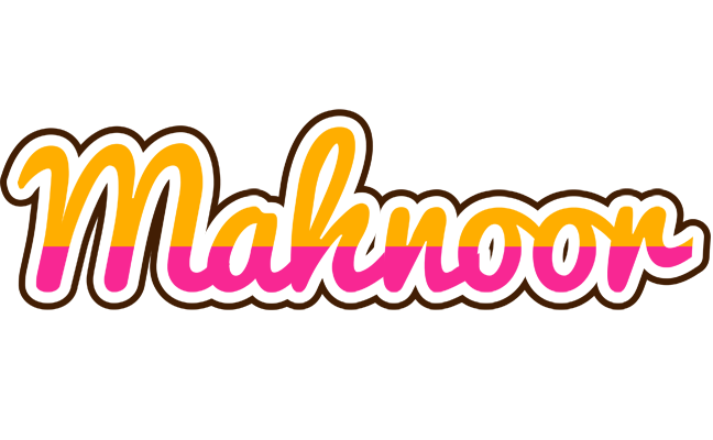 Mahnoor smoothie logo