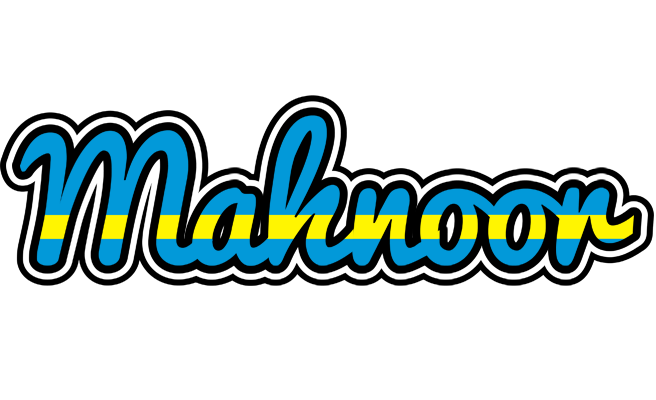 Mahnoor sweden logo