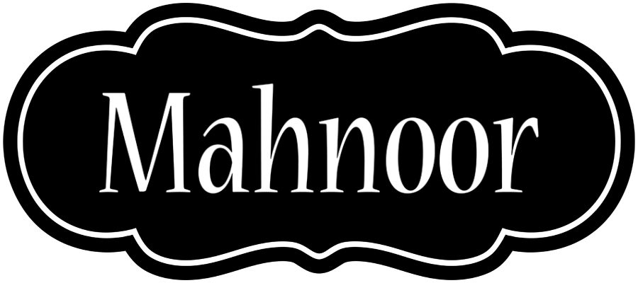 Mahnoor welcome logo