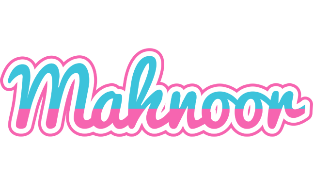 Mahnoor woman logo