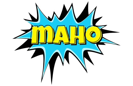 Maho amazing logo