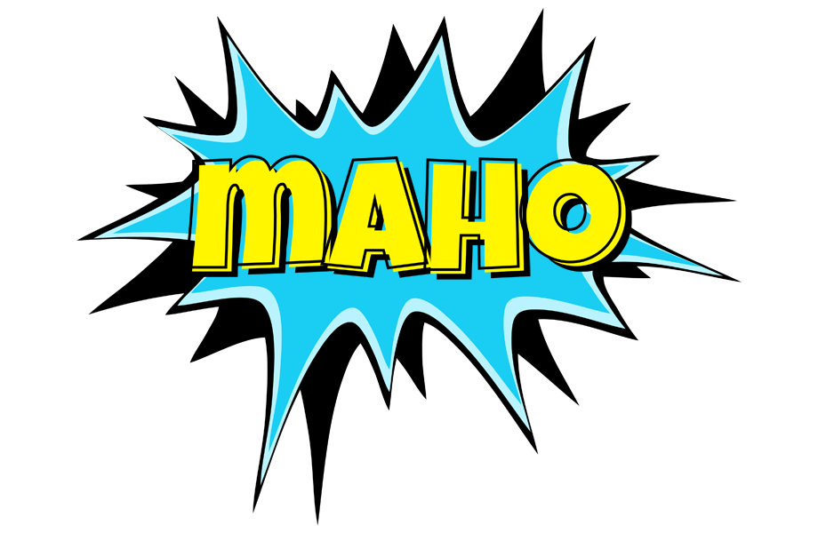 Maho amazing logo