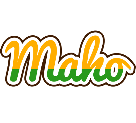 Maho banana logo