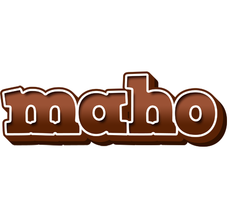Maho brownie logo