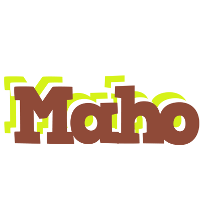 Maho caffeebar logo