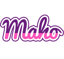 Maho cheerful logo