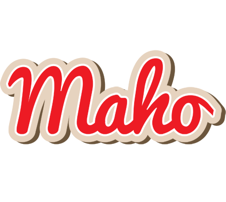 Maho chocolate logo