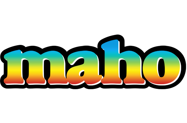 Maho color logo