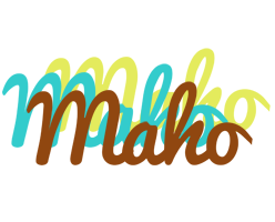 Maho cupcake logo