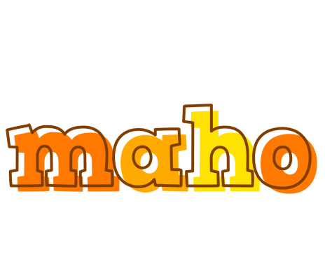 Maho desert logo