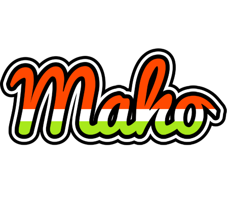 Maho exotic logo