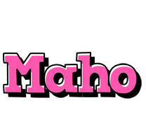 Maho girlish logo