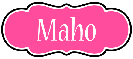 Maho invitation logo