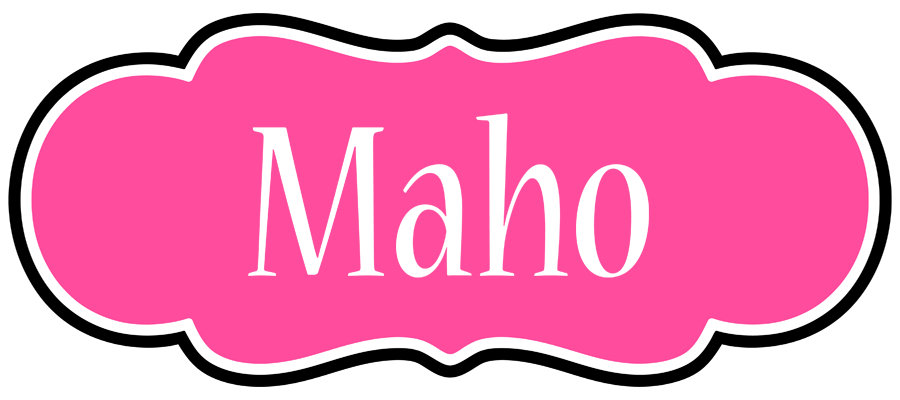 Maho invitation logo