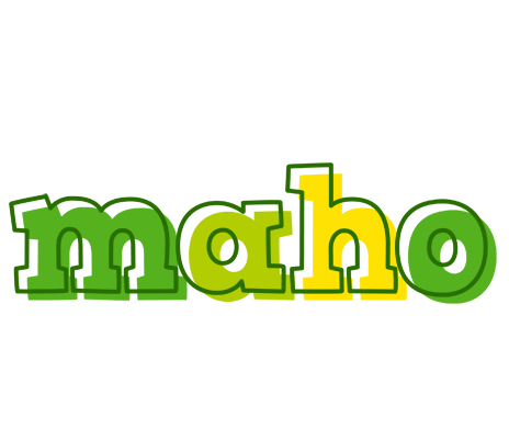 Maho juice logo