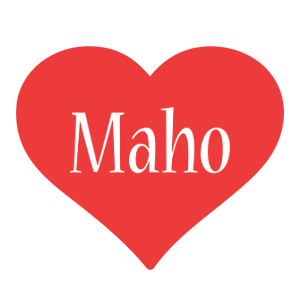 Maho love logo