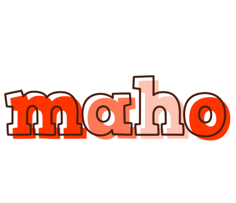Maho paint logo