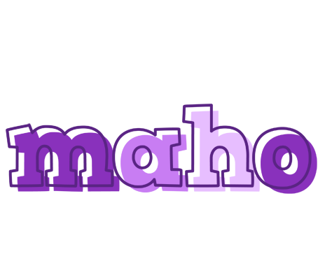 Maho sensual logo