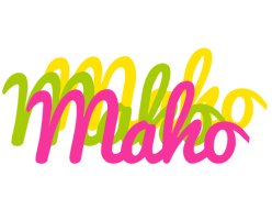 Maho sweets logo