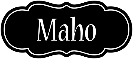 Maho welcome logo