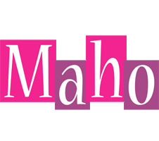 Maho whine logo