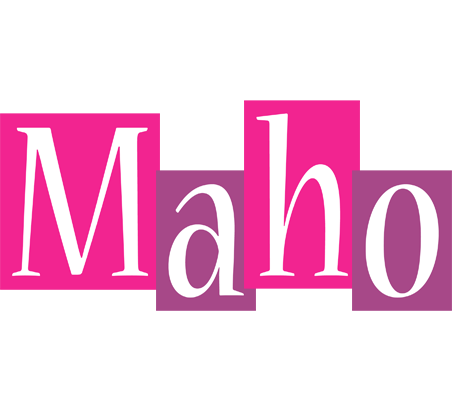 Maho whine logo