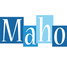 Maho winter logo