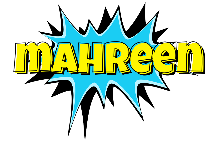 Mahreen amazing logo